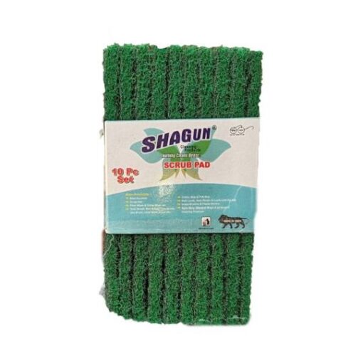 Shagun Green Scrubber Pad - 10pcs