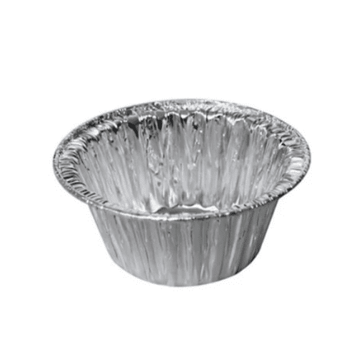 Muffin Aluminium Container - 100pcs