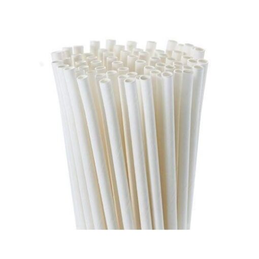 Paper Straw 8mm - 50pcs