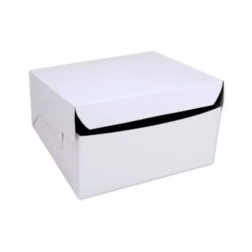 8P Pastry Box Plain - 50pcs