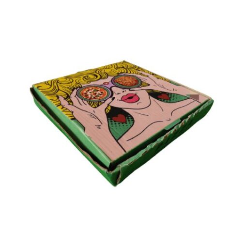 8inch Pizza Box Printed - 50pcs