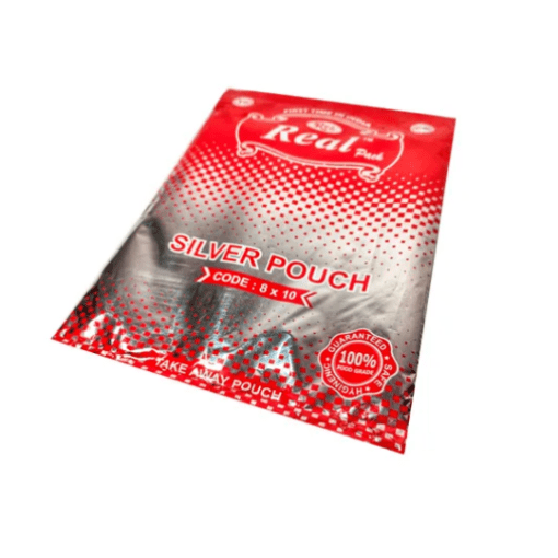 Silver Foil Pouch 8x10